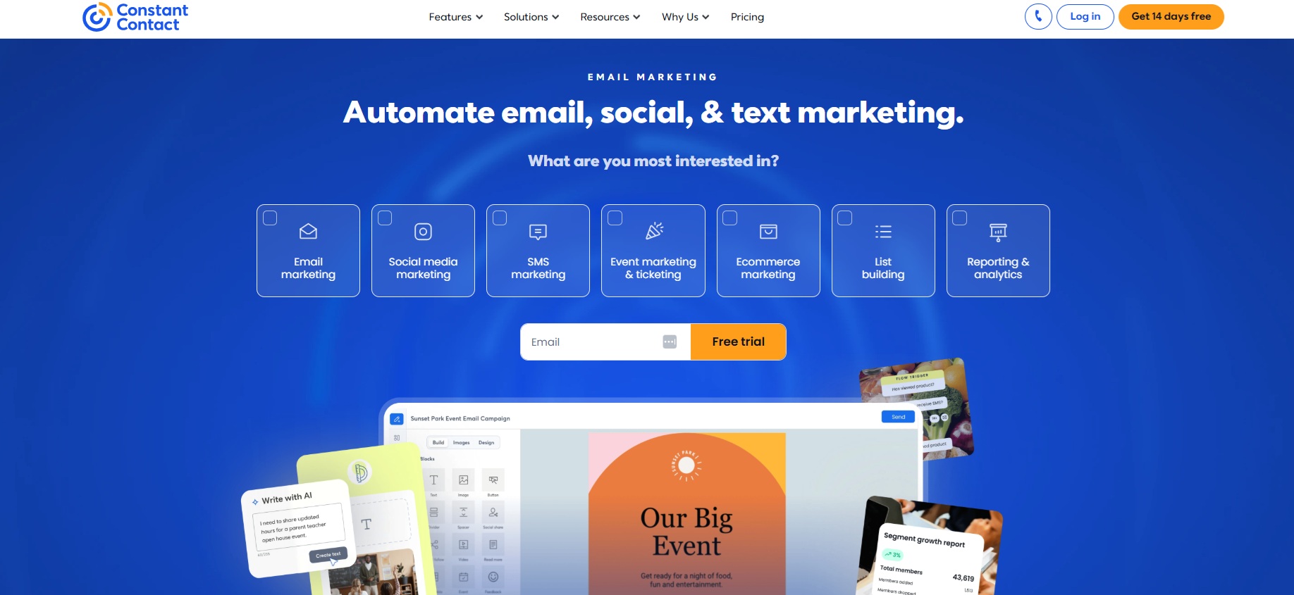 Program partnerski Constant Contact Email Marketing