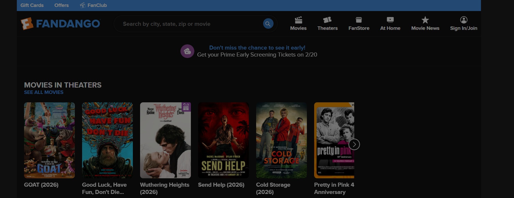 Program partnerski Fandango