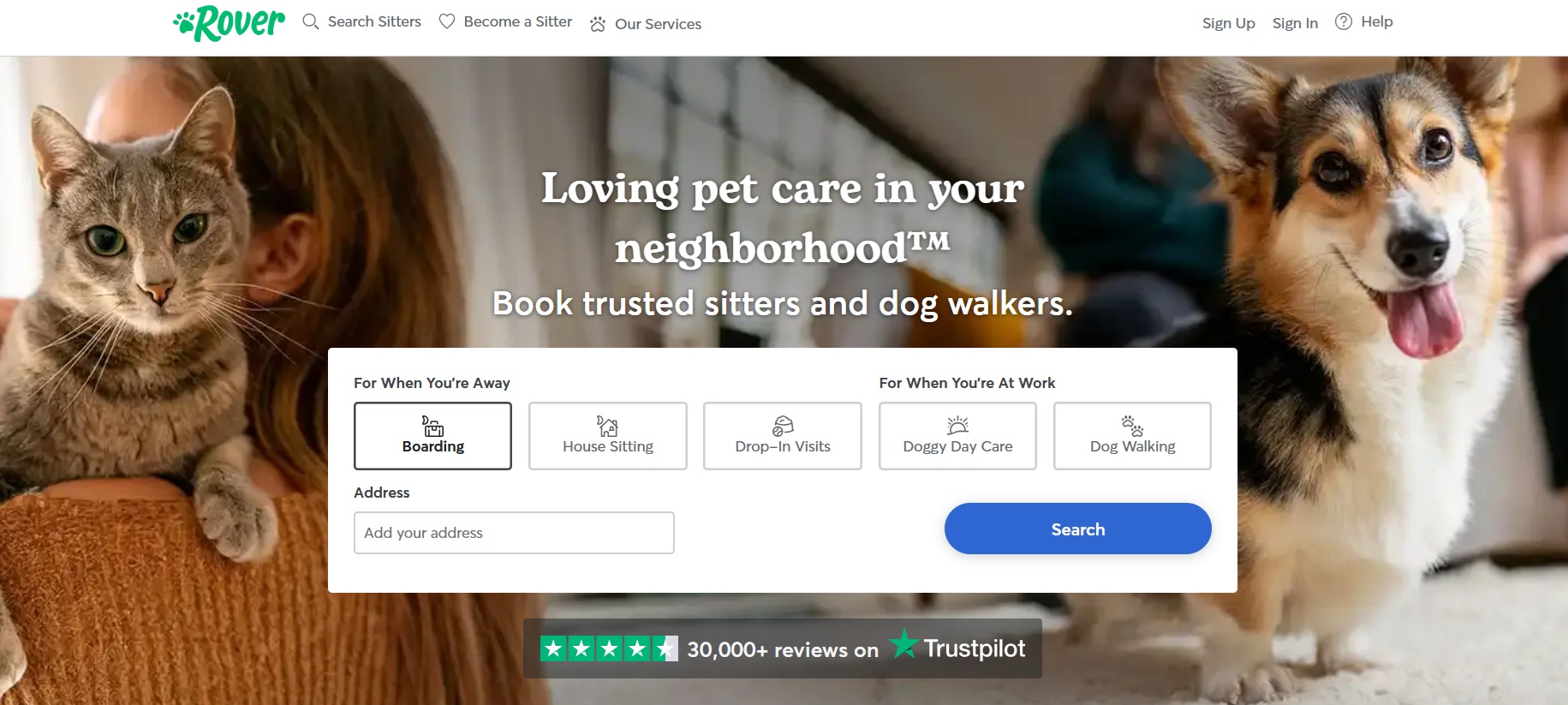 Program partnerski Rover.com