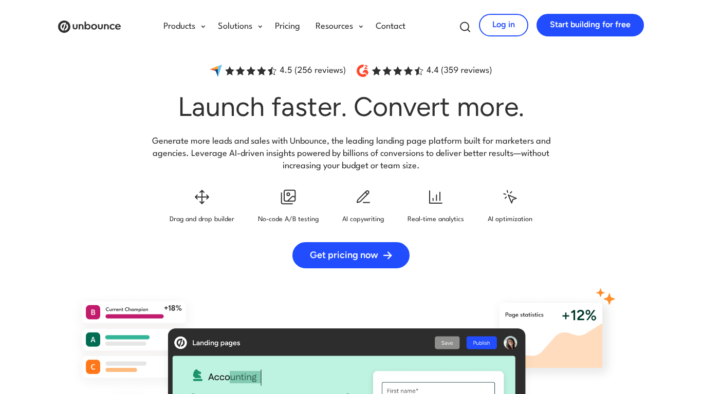 Program partnerski Unbounce