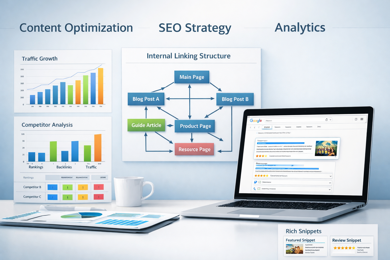Strategia optymalizacji treści: 7 sprawdzonych technik na poprawę pozycji w rankingach
