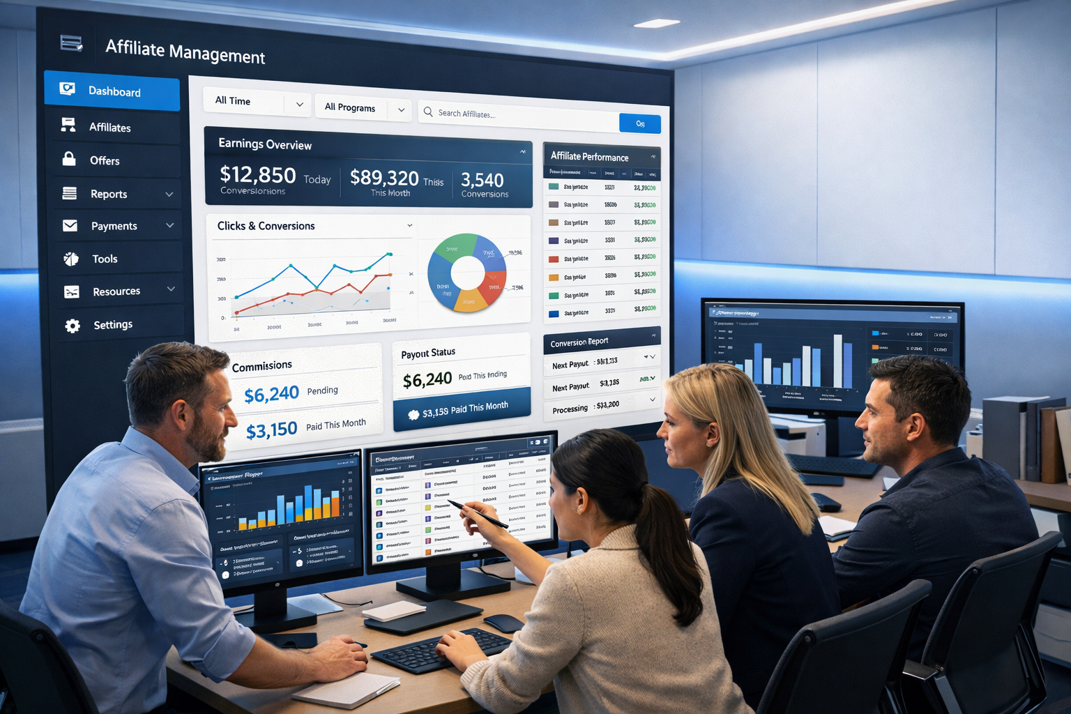 Usprawnione zarządzanie afiliacją: Nawigacja, elastyczność danych i ulepszone śledzenie