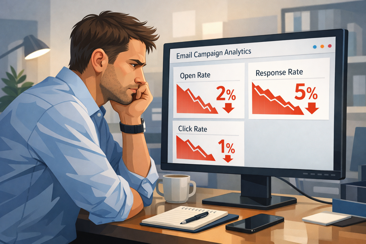 Jak poprawić wskaźniki odpowiedzi na zimne maile