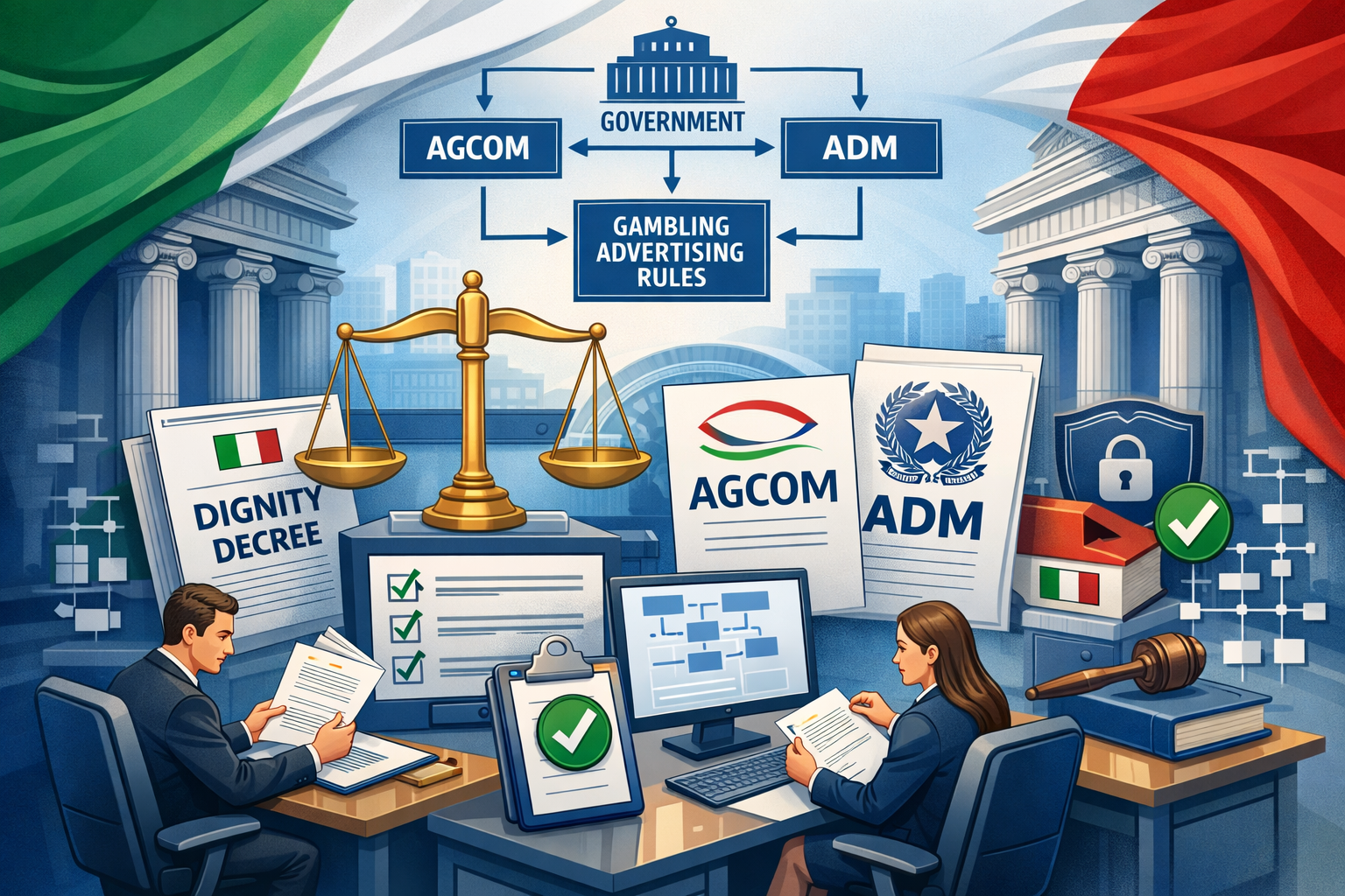 Włoskie ograniczenia w reklamie hazardu: Czego nie mogą promować afilianci