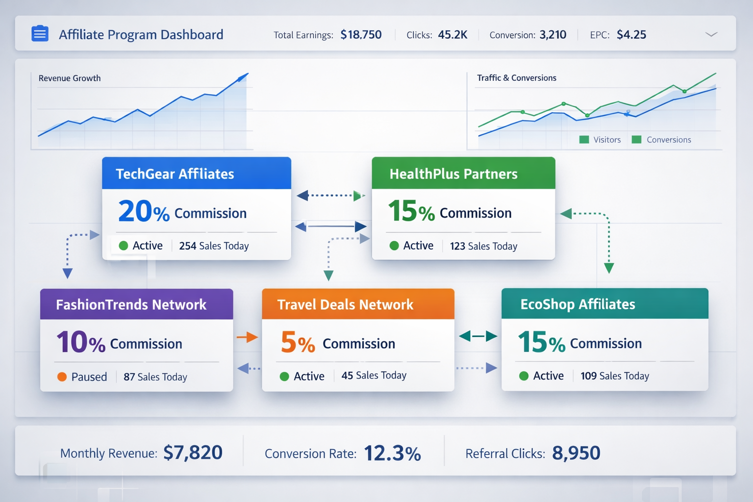 Zarządzaj wieloma programami partnerskimi za pomocą jednego pluginu