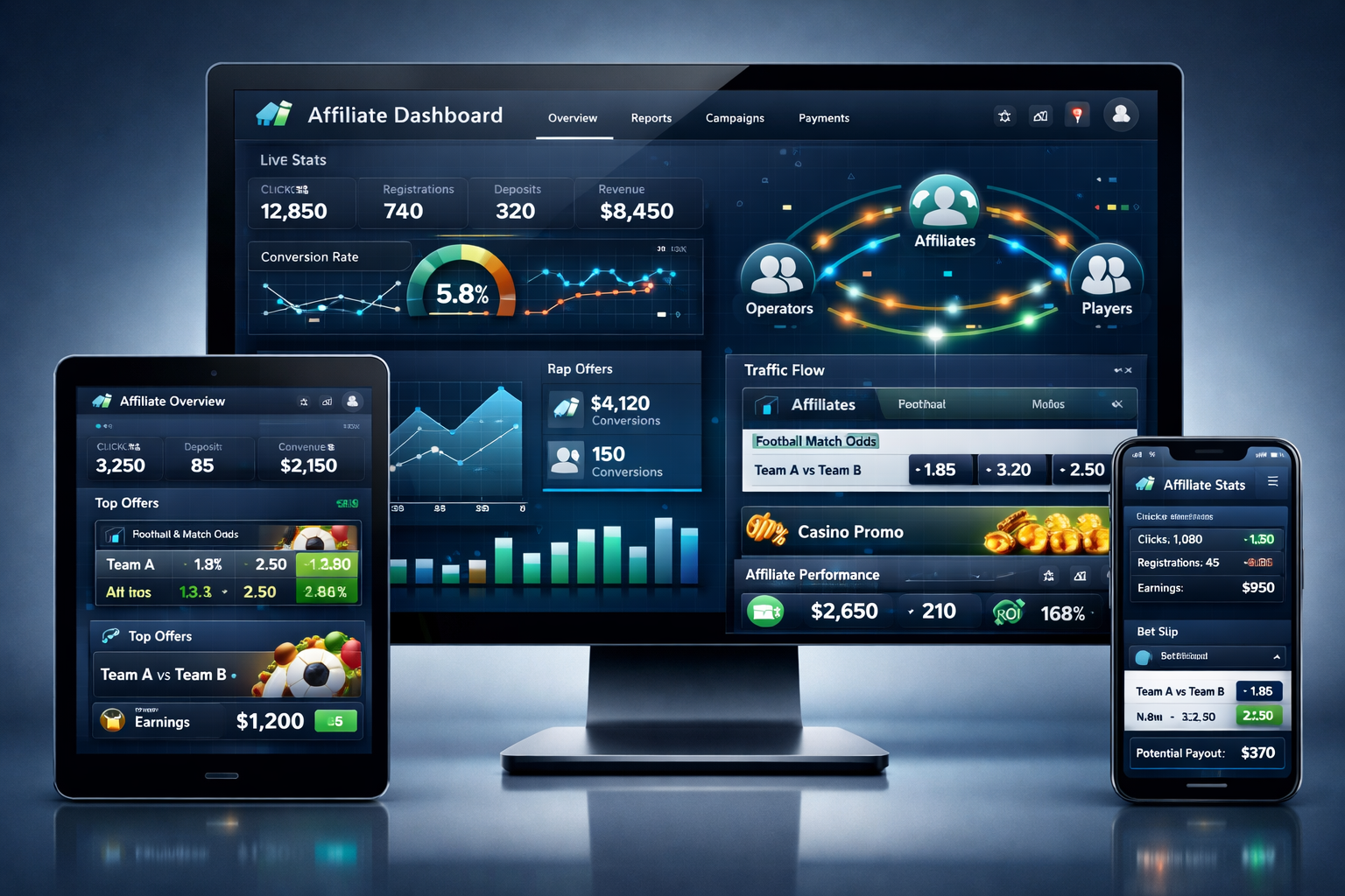 Platforma MyAffiliates dla zakładów sportowych: Kompletny przewodnik użytkownika