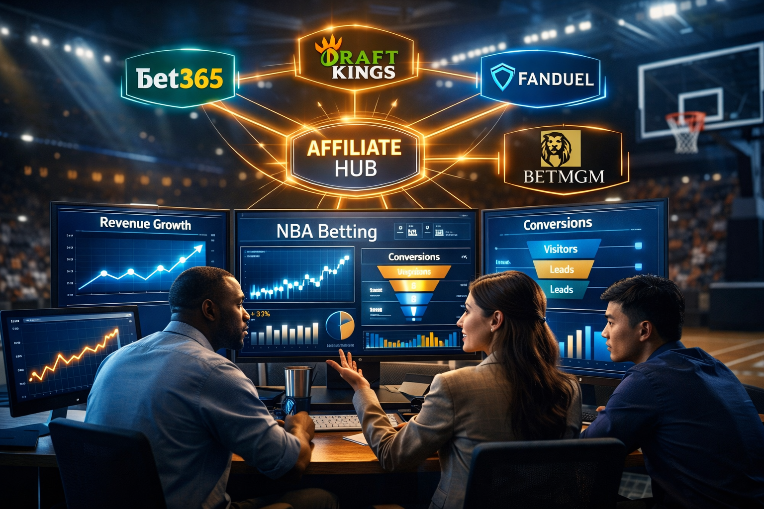 NBA Betting Affiliate Marketing: Kompletny przewodnik po sezonie koszykarskim