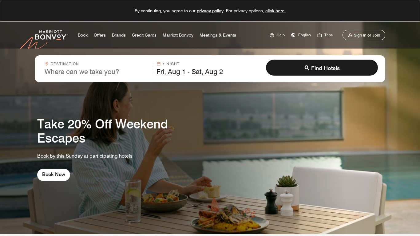 Program partnerski Marriott