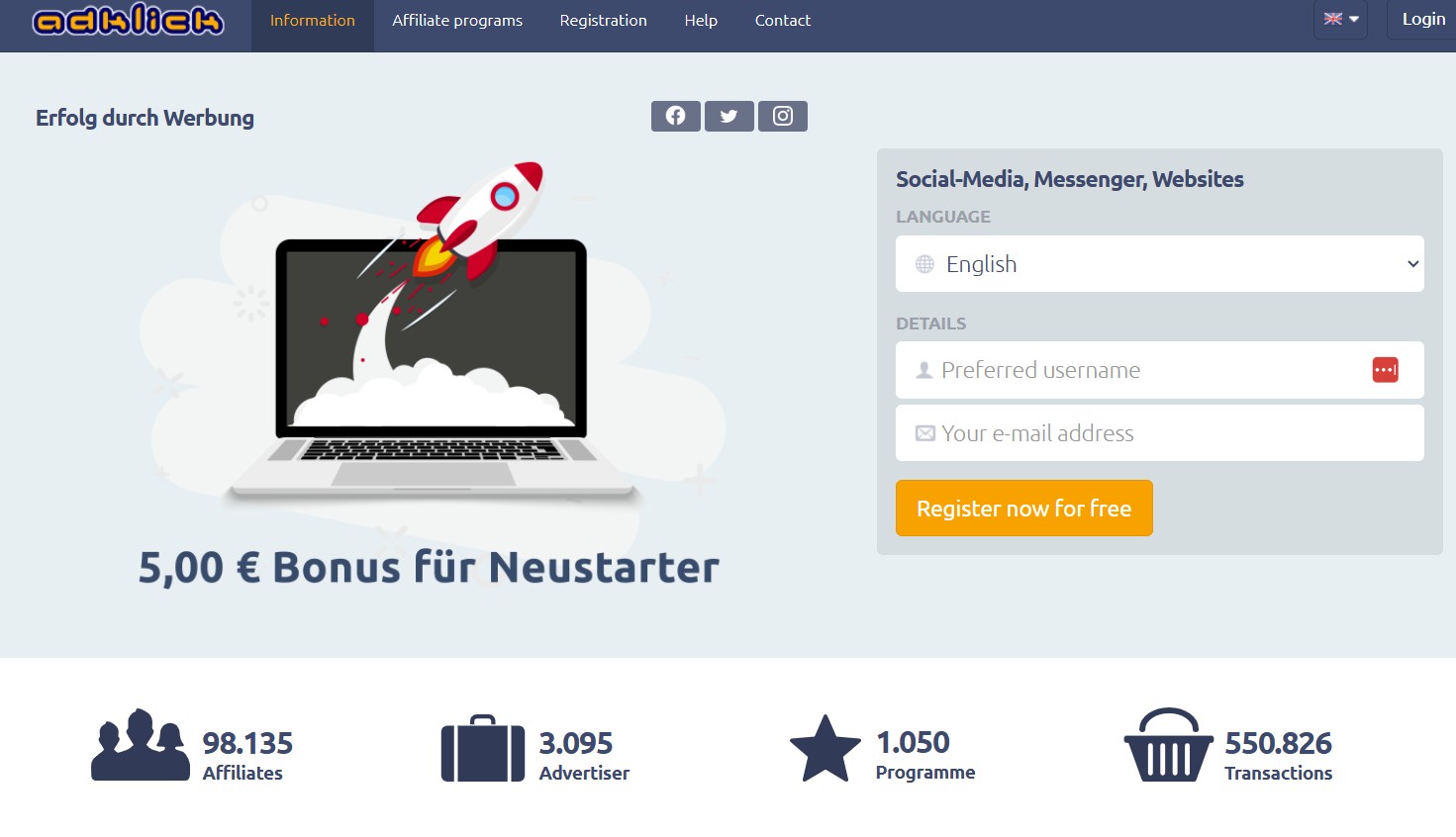 Program partnerski AdKlick