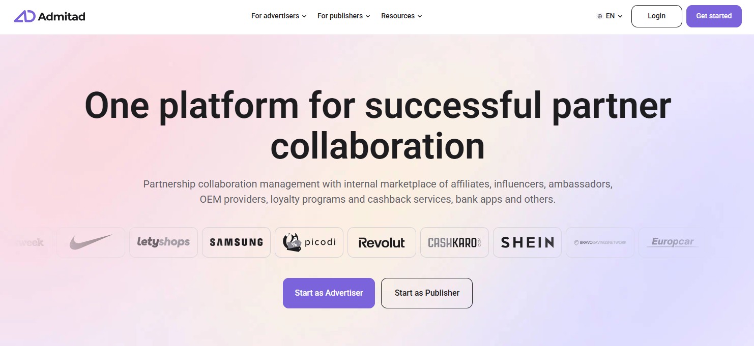 Program partnerski Admitad