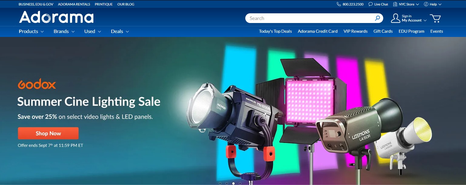 Program partnerski Adorama