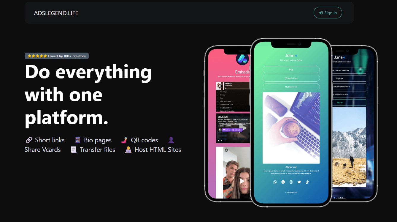 Program partnerski AdsLegend