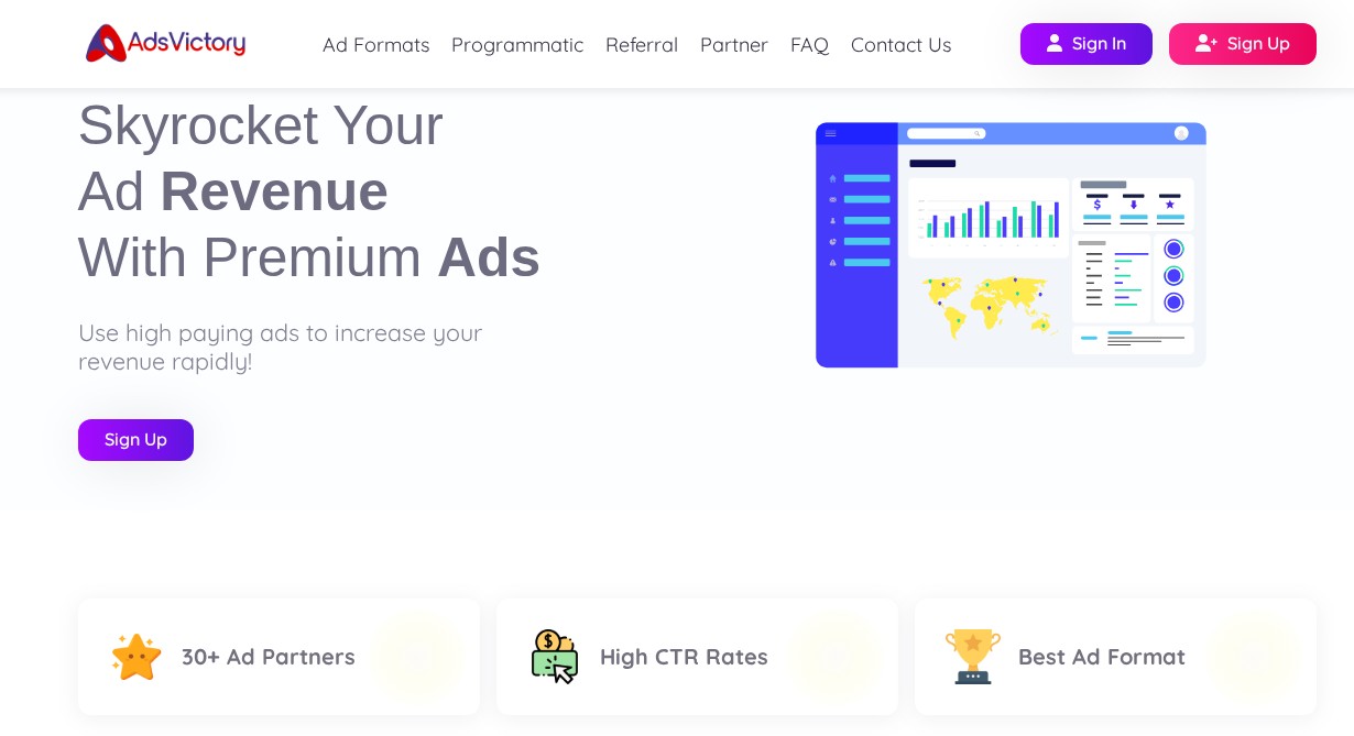 Program partnerski AdsVictory