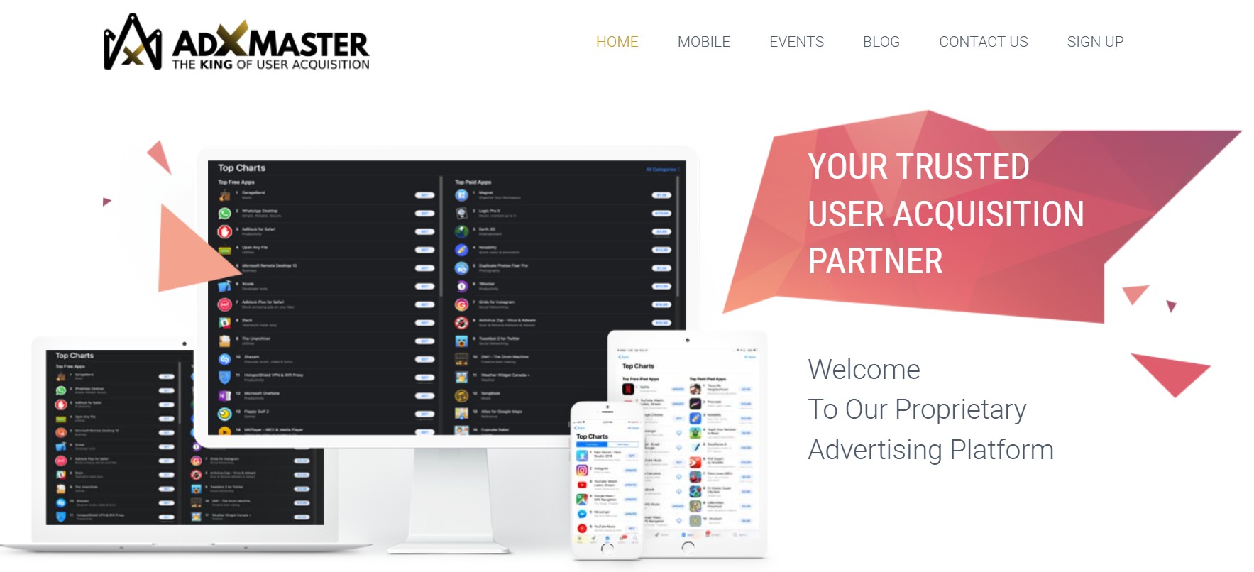 Program partnerski ADX Master