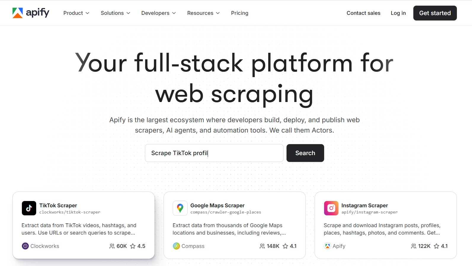 Program partnerski Apify