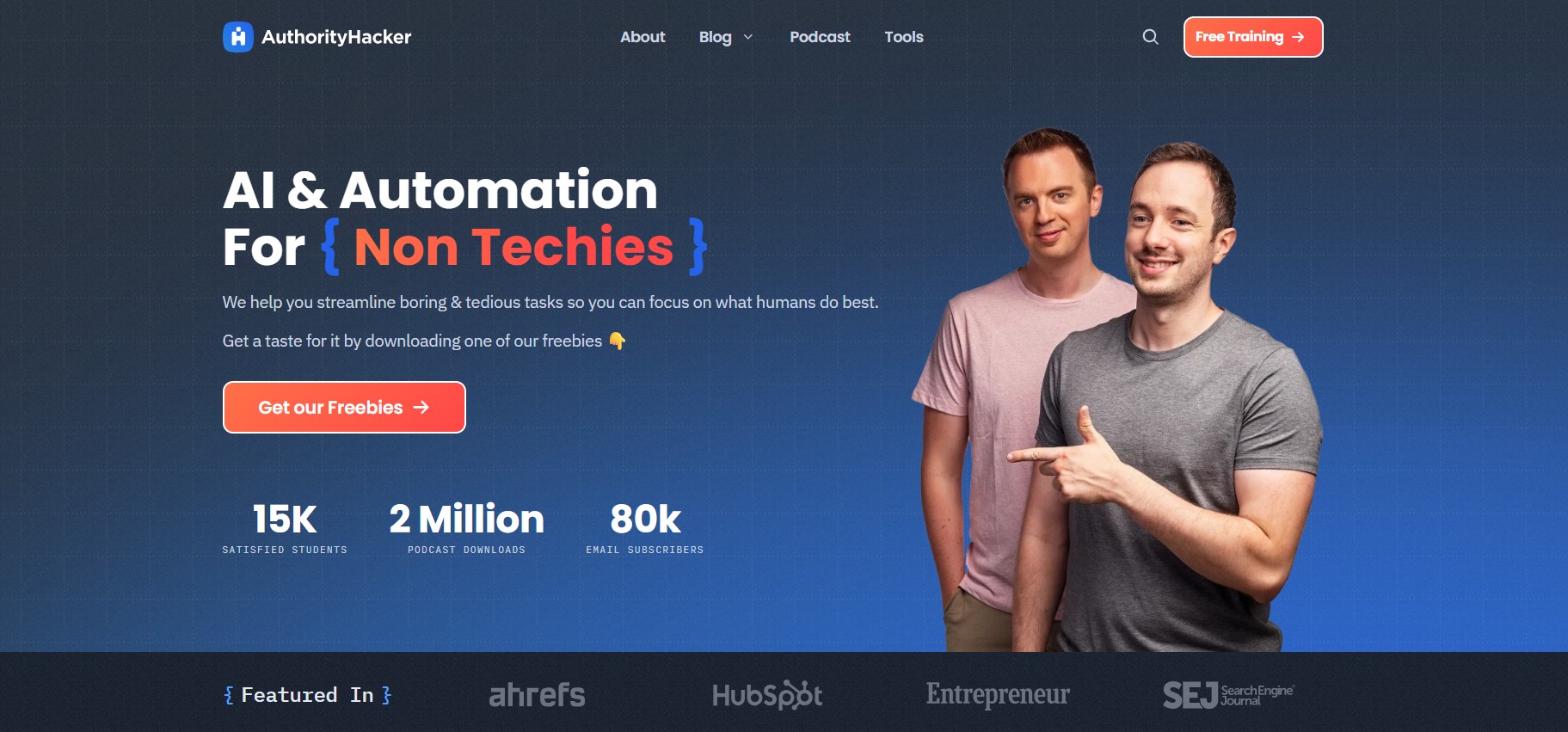 Program partnerski Authority Hacker