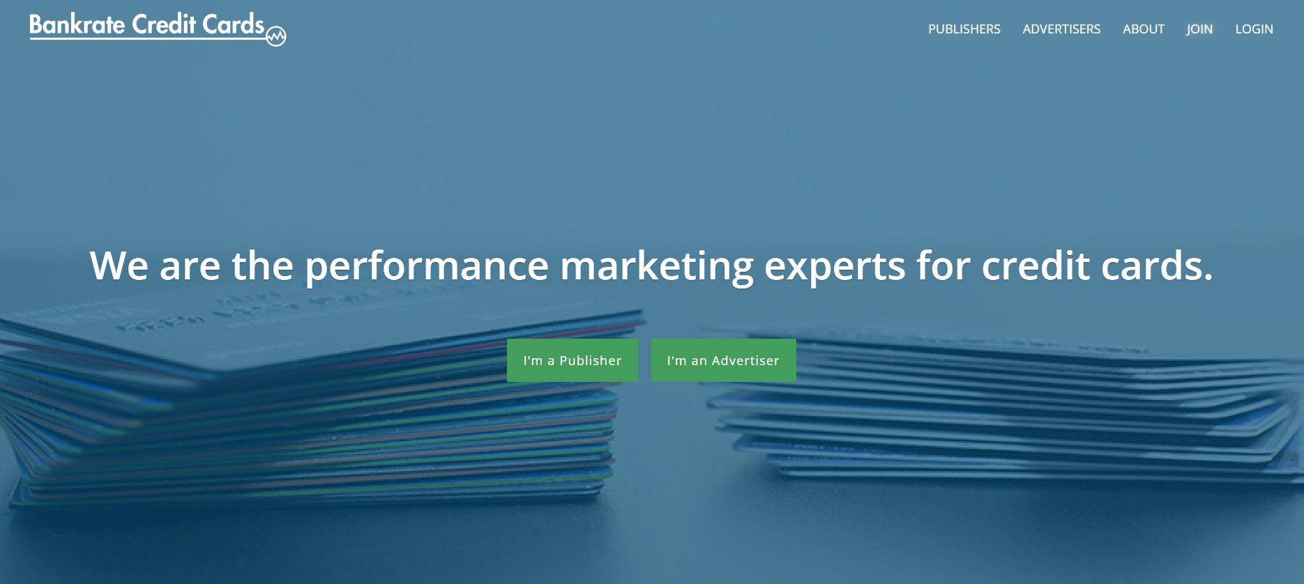 Program partnerski Bankrate Credit Cards