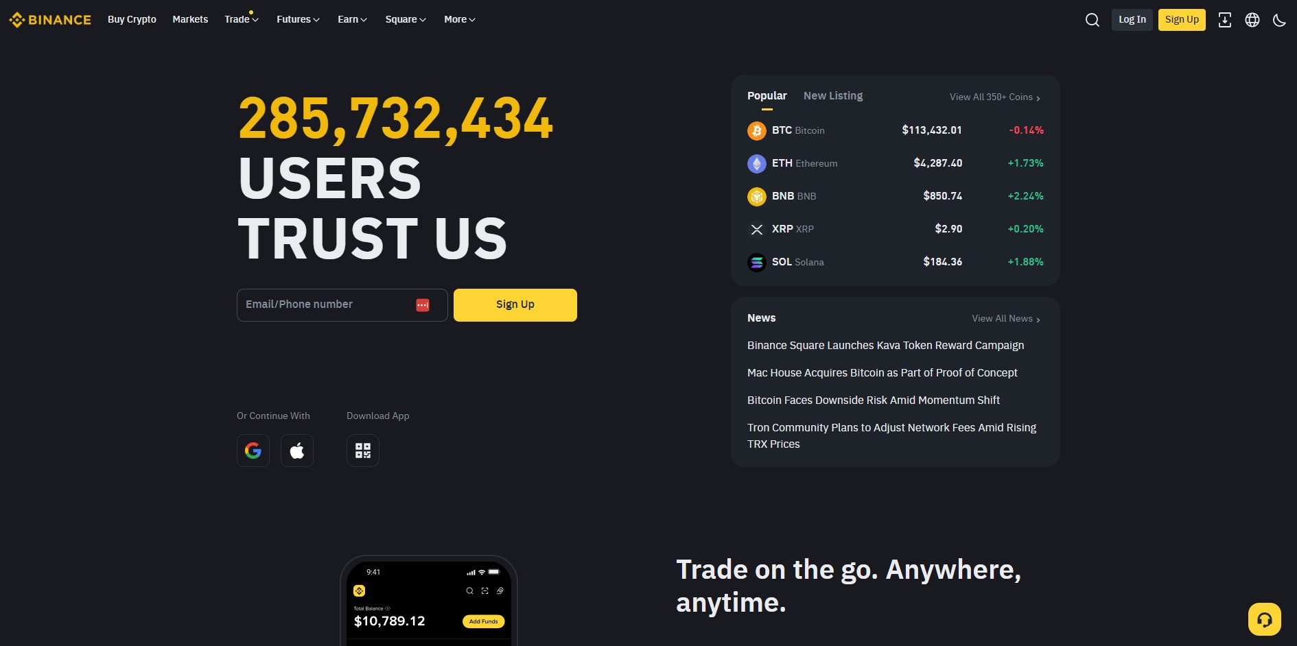 Program partnerski Binance