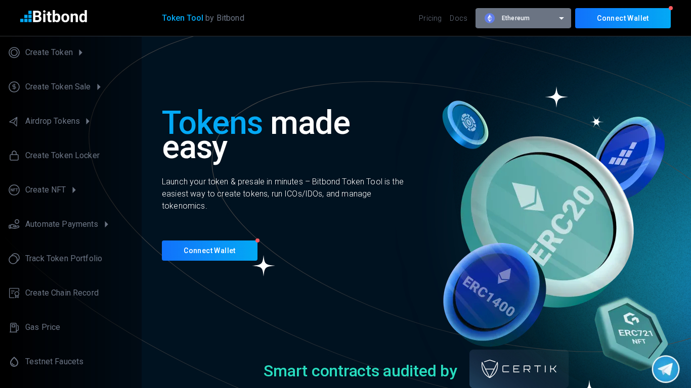 Program partnerski Bitbond Token Tool