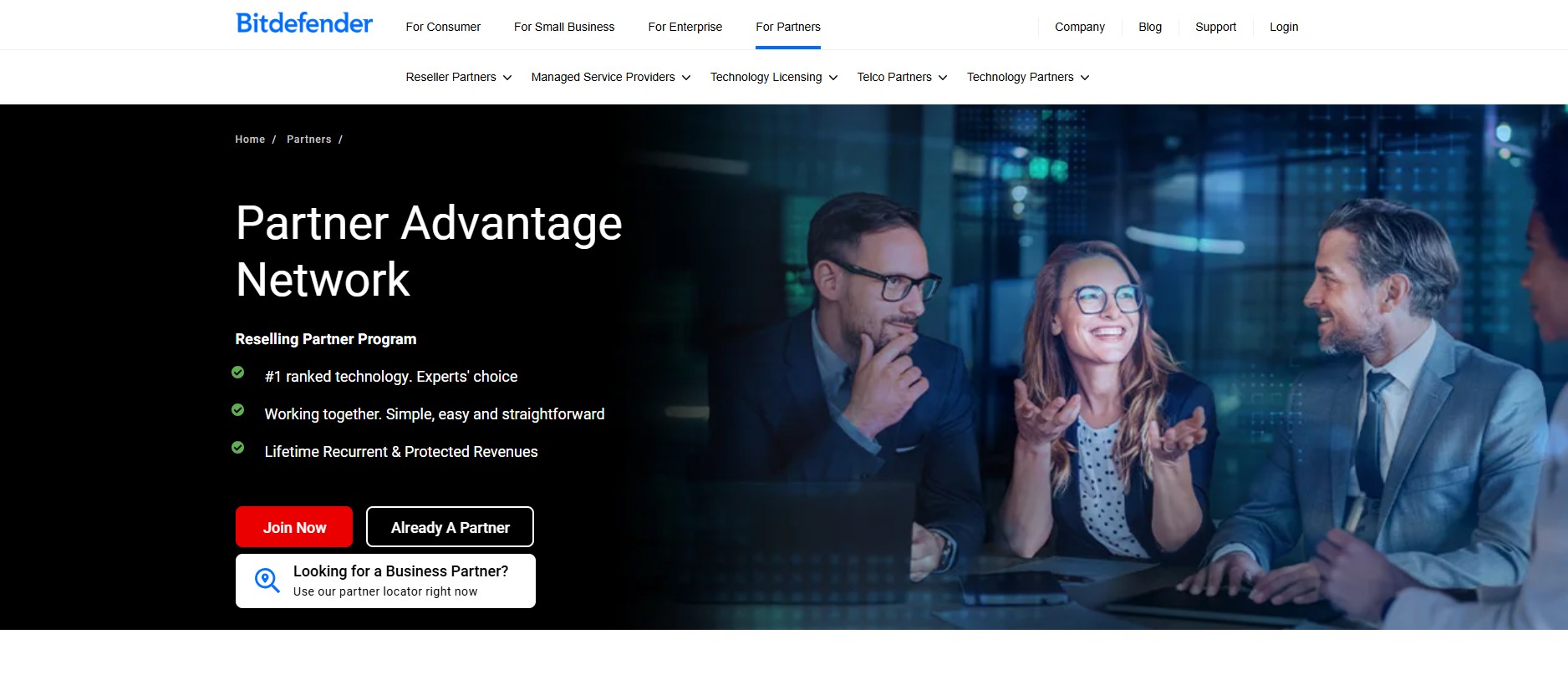 Program partnerski Bitdefender