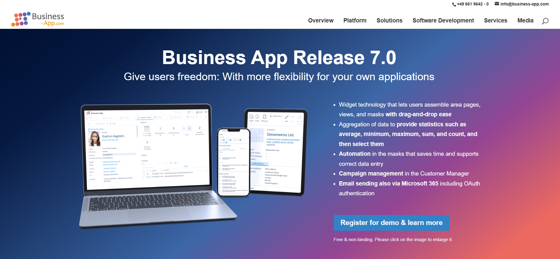 Program partnerski Business App