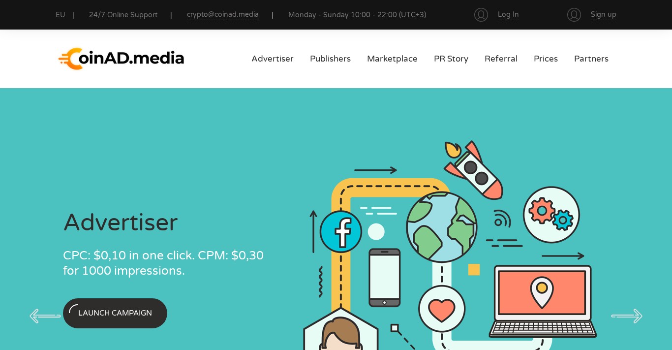 Program partnerski CoinAd