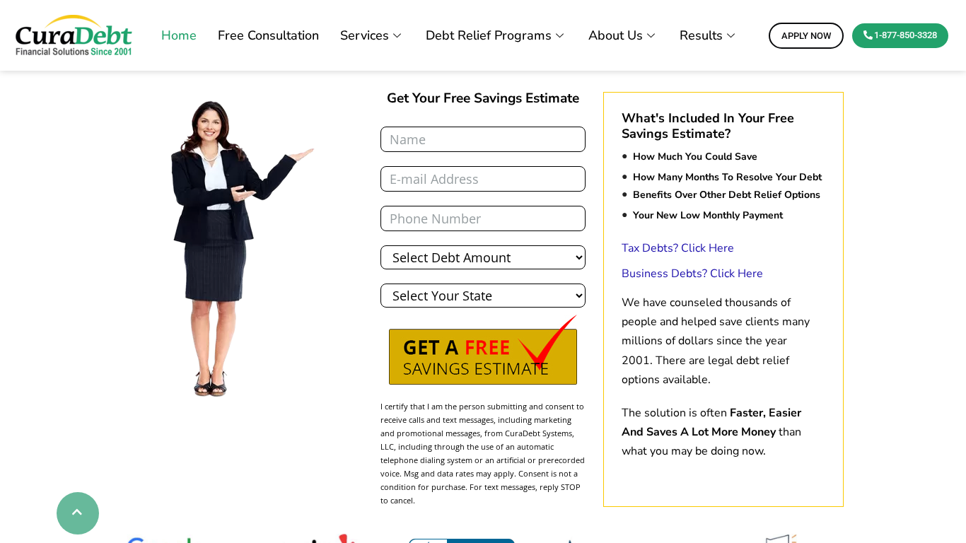 Program partnerski CuraDebt