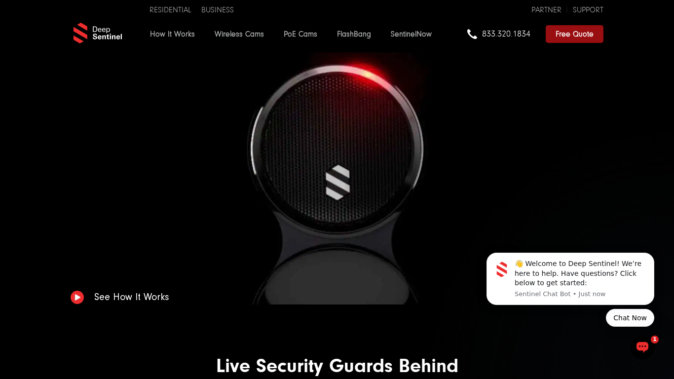 Program partnerski Deep Sentinel