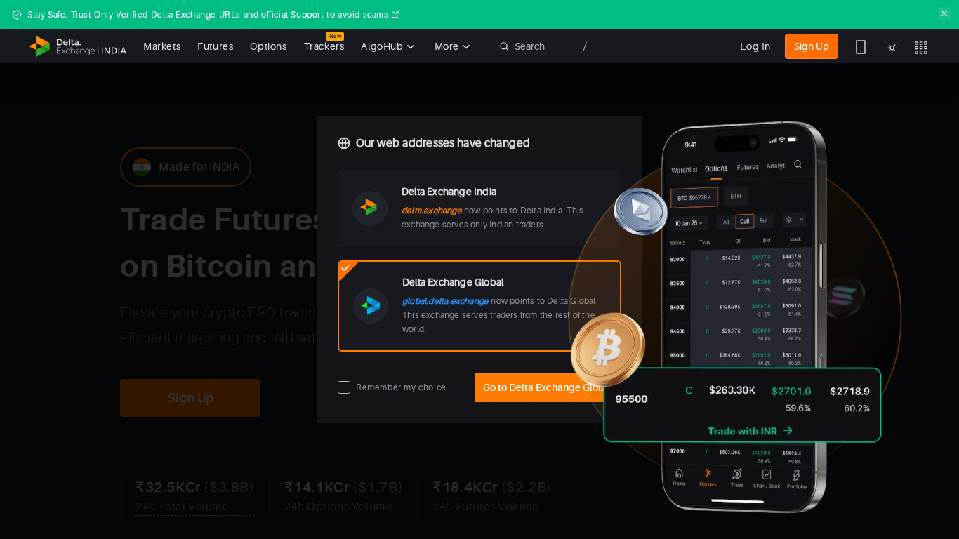 Program partnerski Delta Exchange