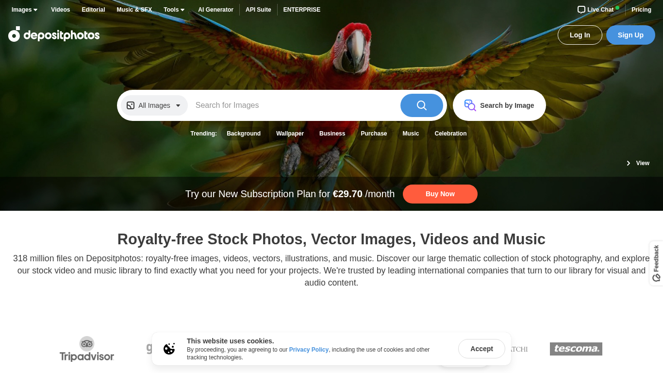 Program partnerski Depositphotos