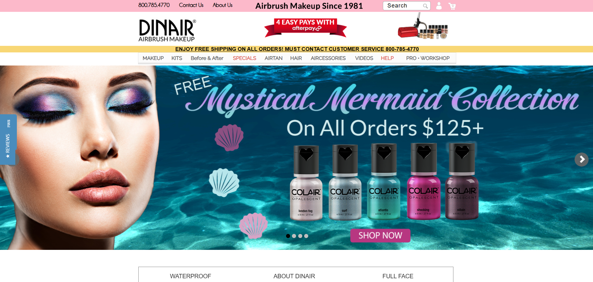 Program partnerski Dinair Airbrush Makeup