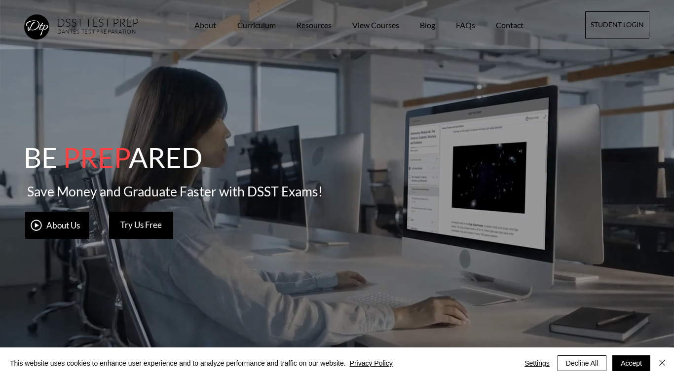 Program partnerski DSST TEST PREP