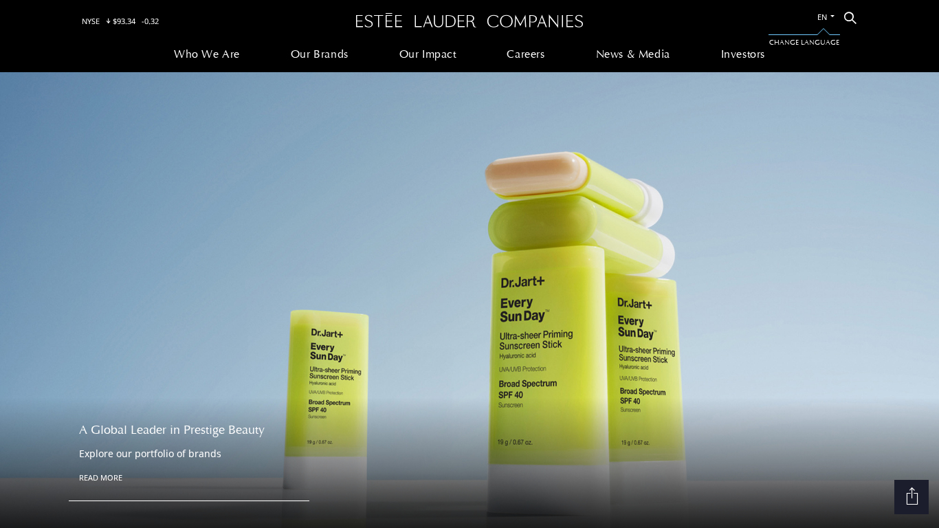 Program partnerski Estee Lauder