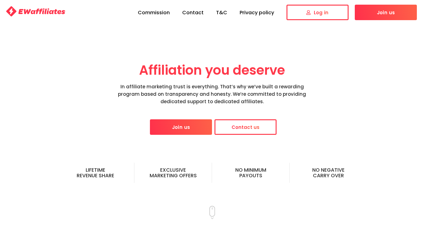 Program partnerski EWaffiliates