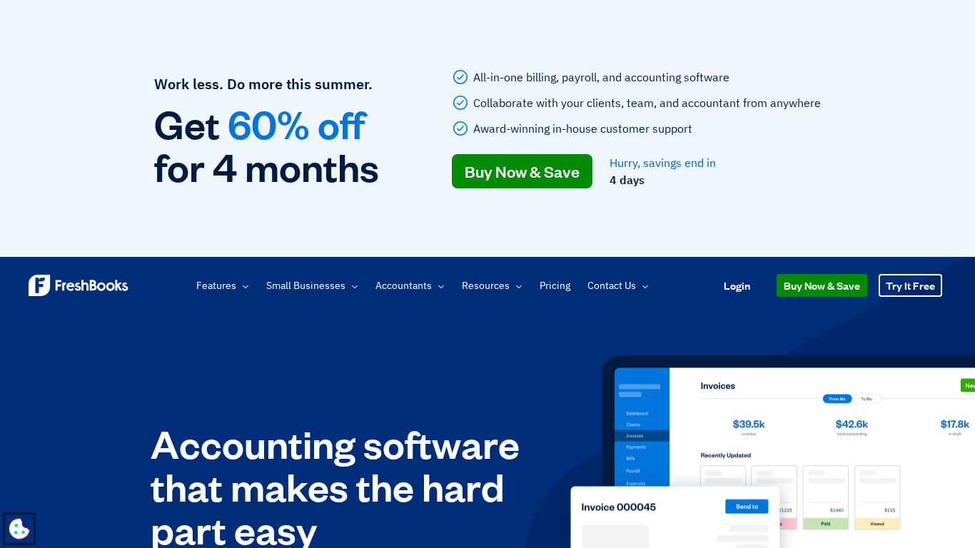 Program partnerski FreshBooks