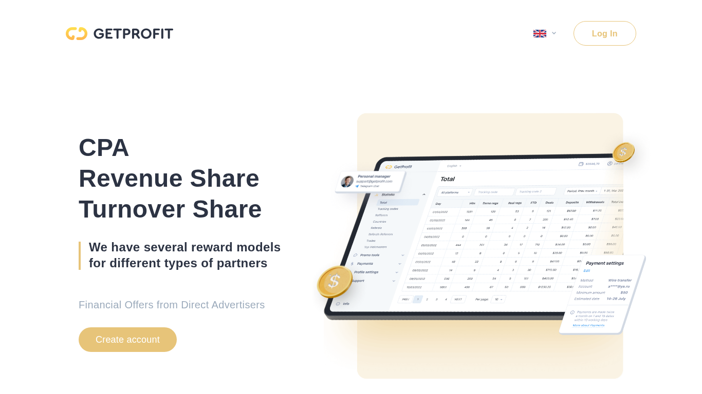 Program partnerski GetProfit