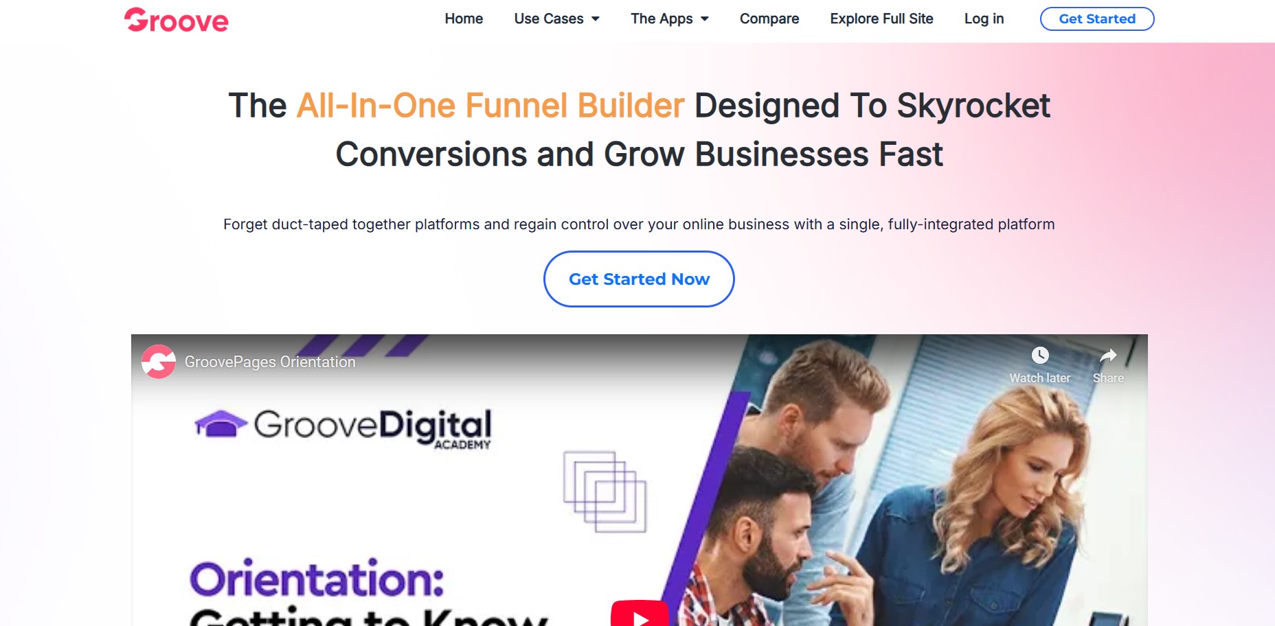 Program partnerski GrooveFunnels
