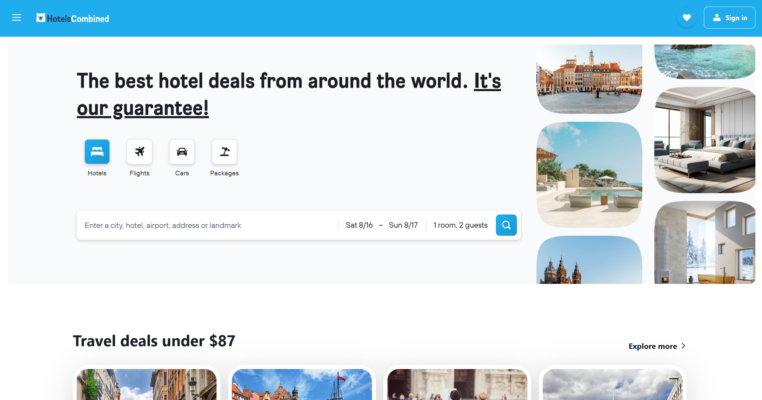 Program partnerski HotelsCombined