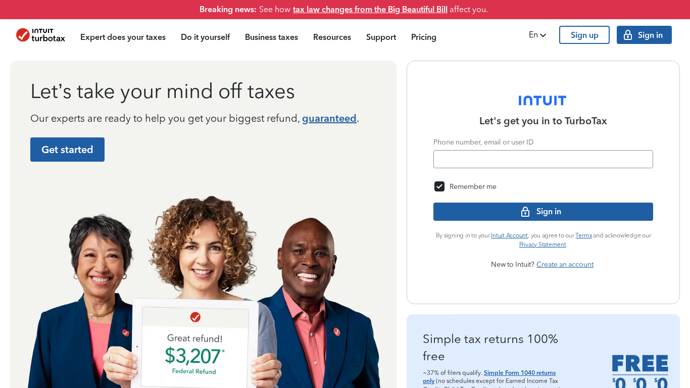 Program partnerski Intuit TurboTax