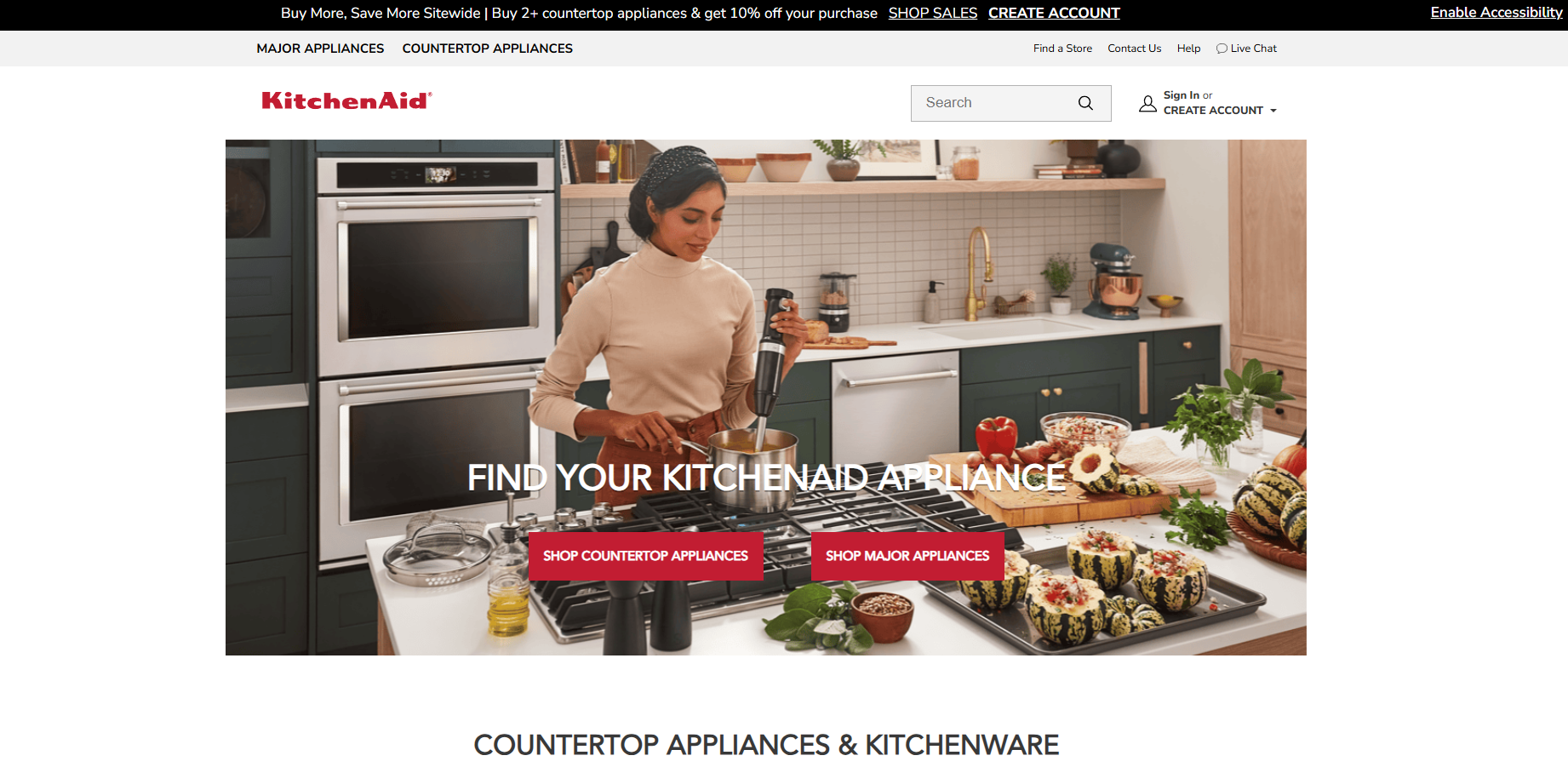 Program partnerski ShopKitchenAid.com