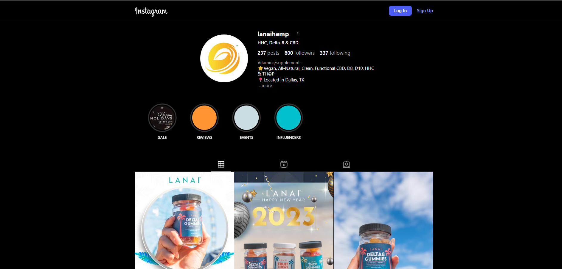 Program partnerski Lanai Hemp