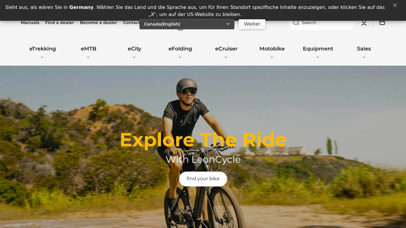 Program partnerski Leon Cycle USA