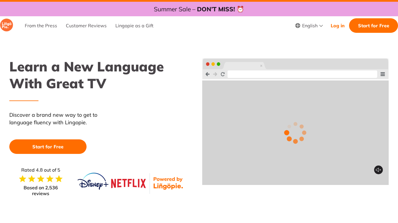 Program partnerski Lingopie