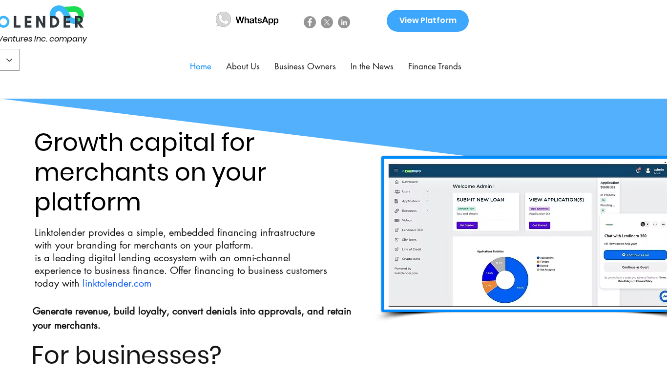 Program partnerski LinktoLender