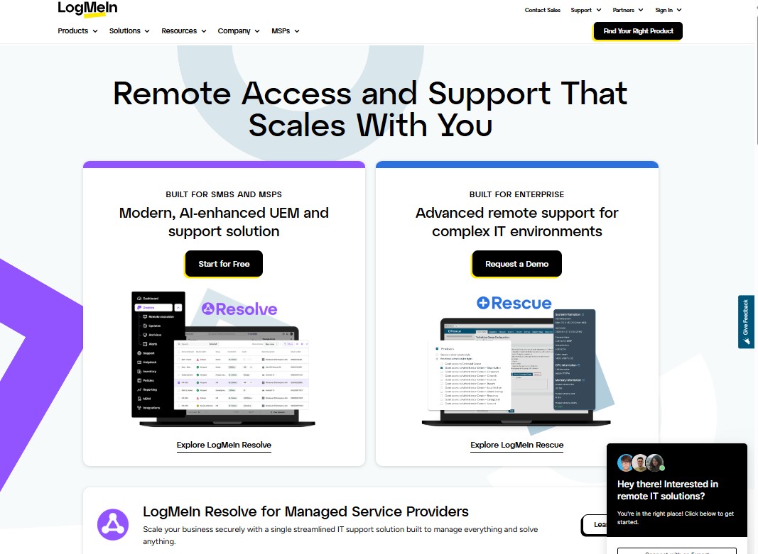 Program partnerski LogMeIn