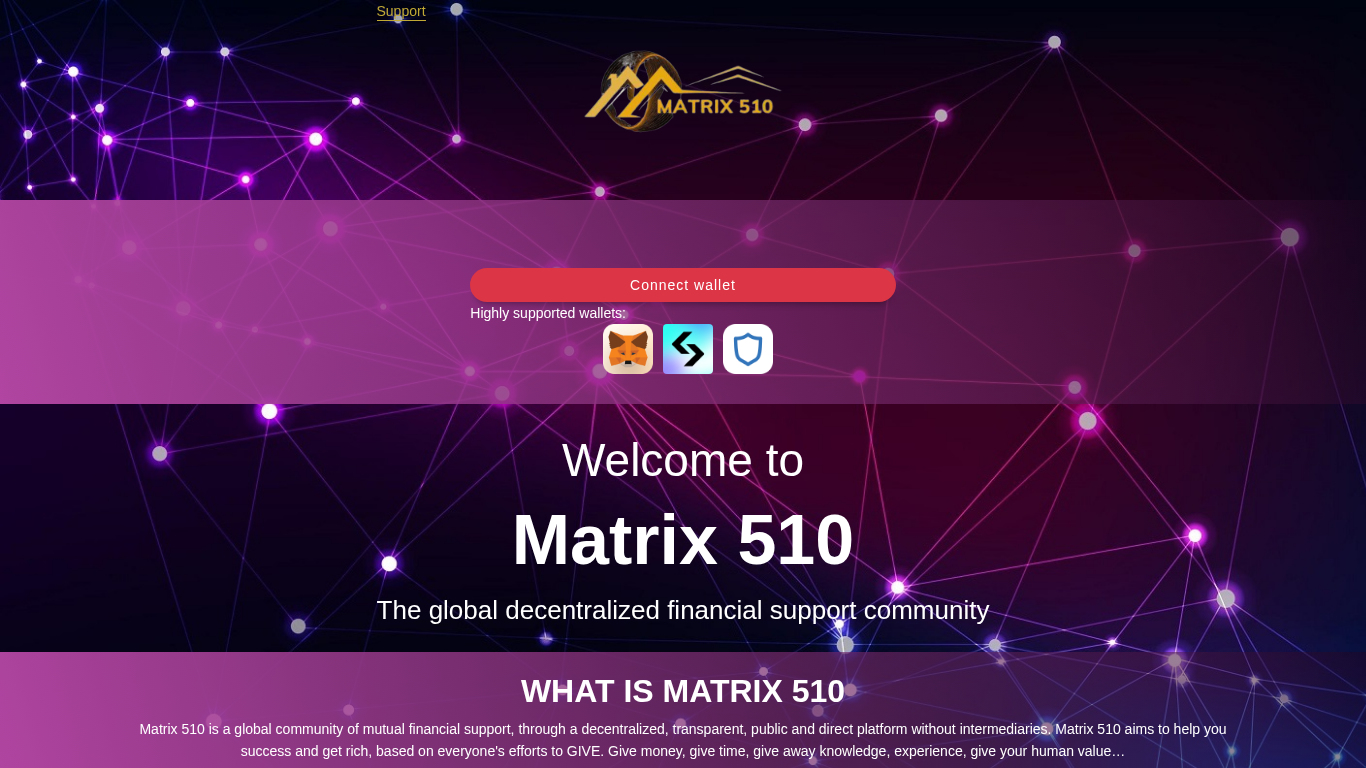 Program partnerski Matrix 510