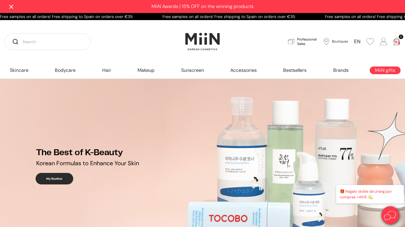 Program partnerski MiiN Korean Cosmetics