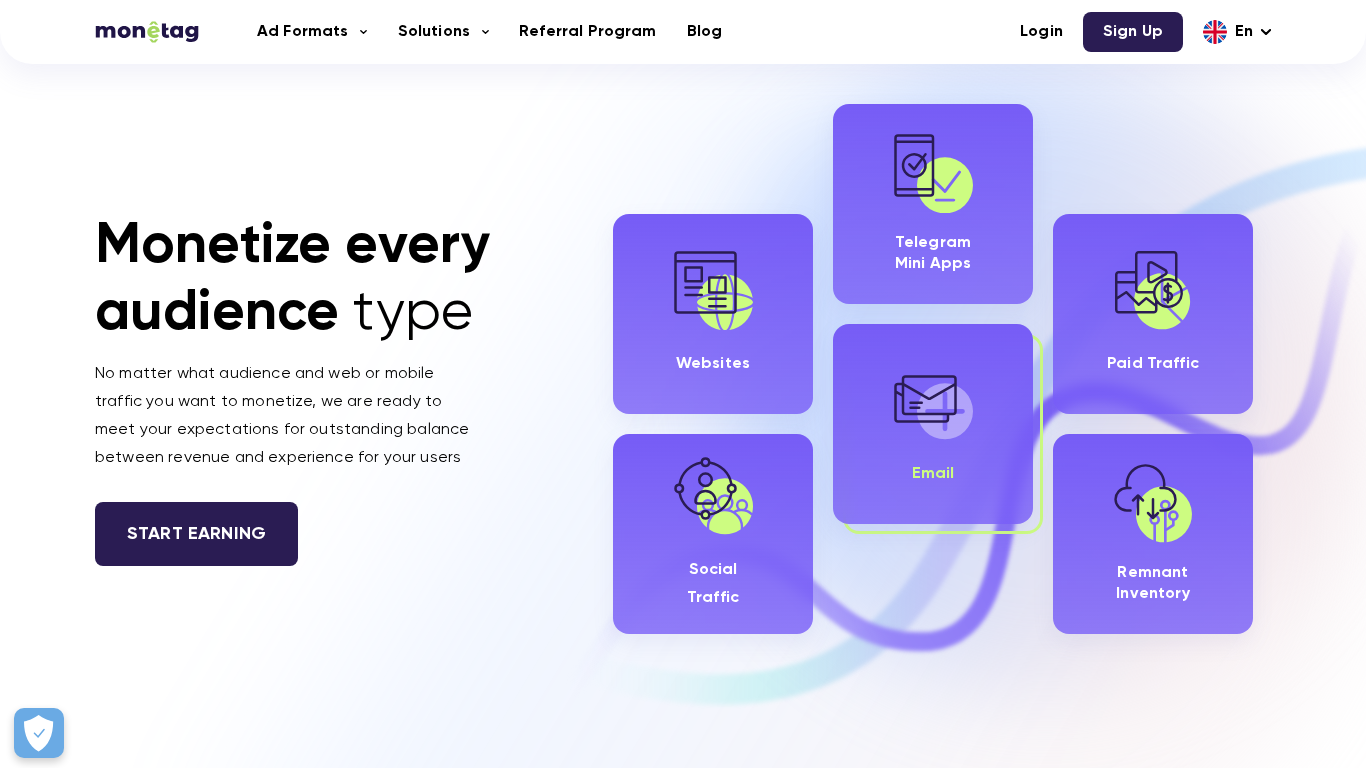 Program partnerski Monetag