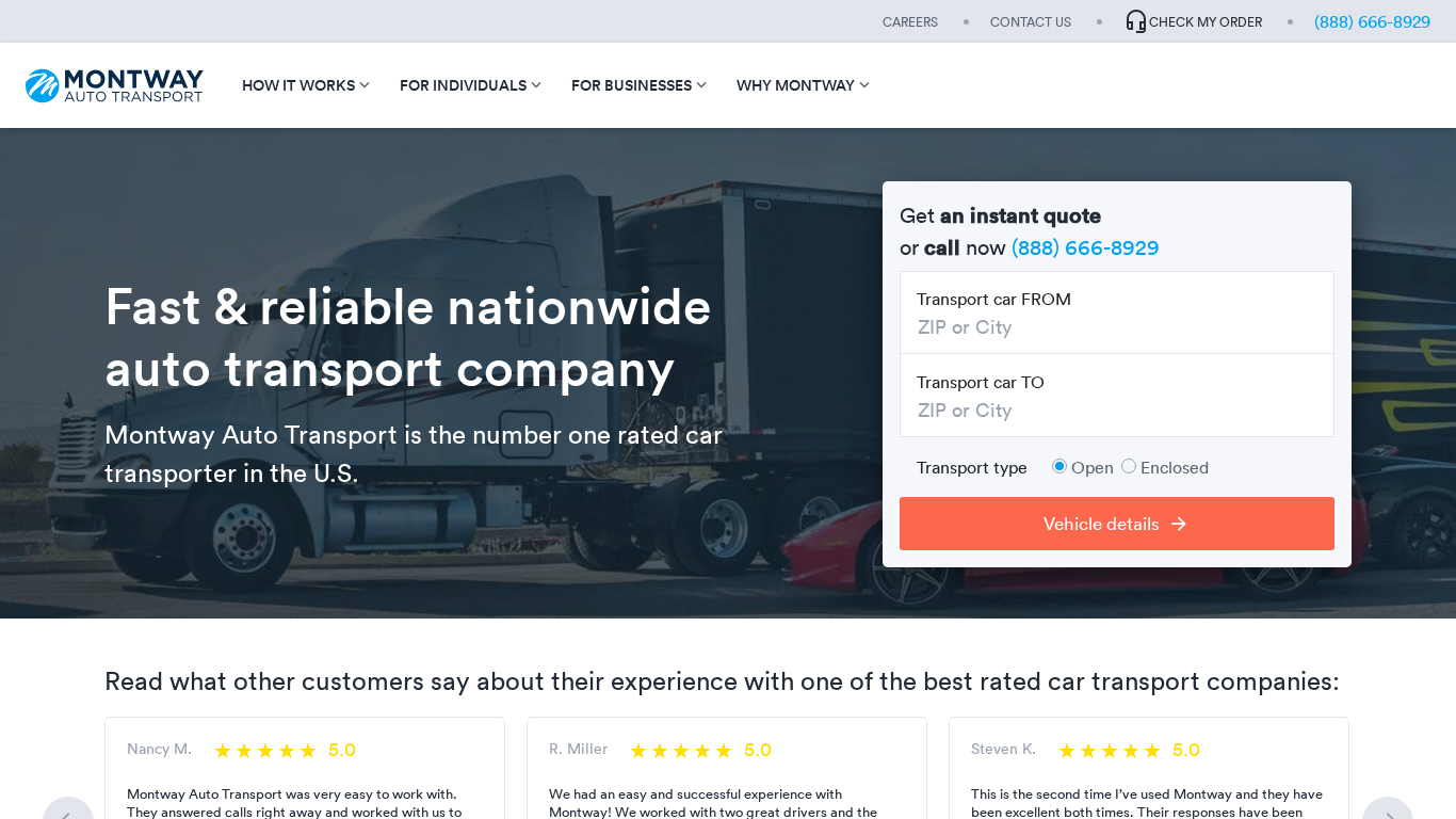 Program partnerski Montway Auto Transport