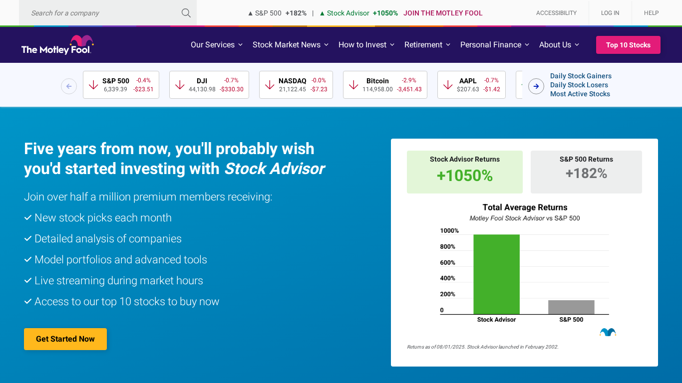 Program partnerski Motley Fool